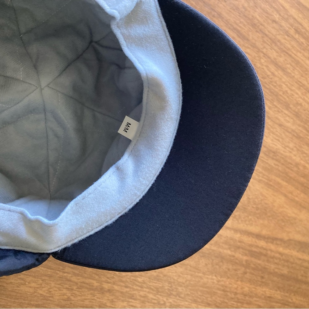 BOGNER Black 100% Nylon Trapper Cap Chin Strap Outdoor Hat Size M/M - Picture 8 of 11